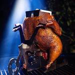 Motorcycle Beer Can Chicken Stand