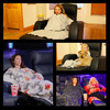 Movie Blankie - Fleece Blanket / Protective Barrier For Movie Theater Seats