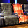 Movie Blankie - Fleece Blanket / Protective Barrier For Movie Theater Seats