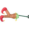 Mr. Christmas Animated Kicking Santa and Elf Legs - Stuck In The Christmas Tree Decor