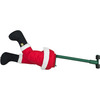 Mr. Christmas Animated Kicking Santa and Elf Legs - Stuck In The Christmas Tree Decor