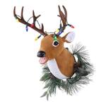 Mr. Christmas Animated Singing / Talking Reindeer Head Wreath