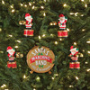 Mr. Christmas Santa's Marching Band - Coordinated Caroling Ornaments