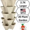 Mr. Stacky - Vertical 5-Tier Strawberry / Herb / Flower Planter