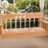 Musical Xylophone Porch Swing