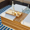 Nadia Outdoor Beverage Tub Table