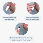 Nampons - Expanding Nosebleed Stoppers with Clotting Agent