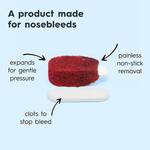 Nampons - Expanding Nosebleed Stoppers with Clotting Agent