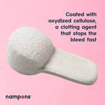 Nampons - Expanding Nosebleed Stoppers with Clotting Agent