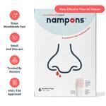 Nampons - Expanding Nosebleed Stoppers with Clotting Agent