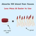Nampons - Expanding Nosebleed Stoppers with Clotting Agent