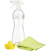 Natural Cleaning Spray Bottle With Built-In Lemon Juicer