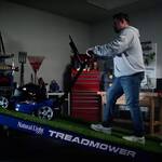Natural Light TreadMower - Part Treadmill, Part Lawnmower