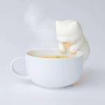 Nekojita Fufu Cat - Blows Cooling Air Over Hot Food and Drinks