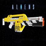 NERF M41A Pulse Blaster from ALIENS