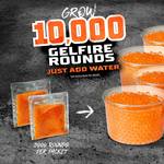 Nerf Pro Gelfire Mythic Full Auto Blaster - Fires 10 Rounds Per Second!