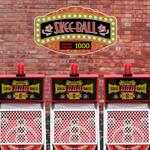 New Wave Toys Skee-Ball RepliCade - Fully Playable w/ Ticket Dispenser