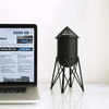 New York City Water Tower Wheatgrass Planters