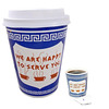 New York Coffee Cup Trash Can