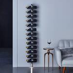N'FINITY LED-Illuminated Metal Wine Rack