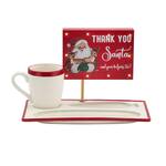 Night Before Christmas Milk and Cookies (and Carrot) Serving Set