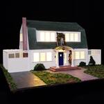 A Nightmare on Elm Street Movie House Diorama