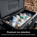 Ninja FrostVault - 65-Quart Wheeled Cooler with Dry Zone Drawer