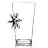 Ninja Throwing Star Stuck in a Pint Glass