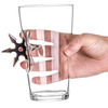 Ninja Throwing Star Stuck in a Pint Glass