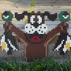 Nintendo NES 8-Bit 3D Wooden Pixel Art