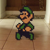 Nintendo NES 8-Bit 3D Wooden Pixel Art