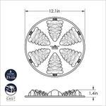 Nordic Ware Evergreen Cakelet Pan - Make Edible 3D Fir Trees!