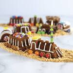 Nordic Ware Train Cars Cake Pan - 9 Cars from Locomotive to Caboose