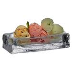 NUDE Glass Ice Cube Ice Cream Bowl
