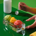 NUDE Glass Ice Cube Ice Cream Bowl