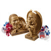 Obama Dragon and McCain Gargoyle Election Year Campaign Statues