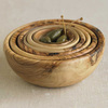 Olive Wood Bowl Set