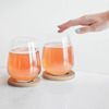 OM Sound Wine Glasses - Vibrate at the Same Frequency of the Universe