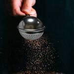 One-Handed Flour Sifter, Sugar Duster, Spice Shaker, and Tea Infuser