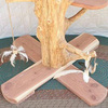 One Of A Kind Natural Cedar Cat Climbing Tree