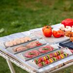 Onlyfire Stainless Steel Rotating Trays BBQ Rotisserie Basket