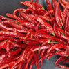 Organic Red Chili Pepper Wreath