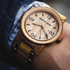 Original Grain Wooden Whiskey Barrel Watch
