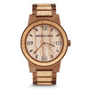 Original Grain Wooden Whiskey Barrel Watch