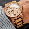 Original Grain Wooden Whiskey Barrel Watch