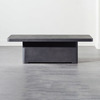 Outdoor Concrete Coffee Table w/ Built-In Beverage Tub
