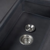 Outdoor Concrete Coffee Table w/ Built-In Beverage Tub