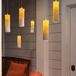 Outdoor Floating Pillar Candles With Magic Wand Remote