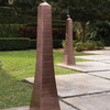 Outdoor Obelisk Torches