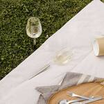 Outdoor Wine Glasses with Stainless Steel Stems for Soil or Sand
